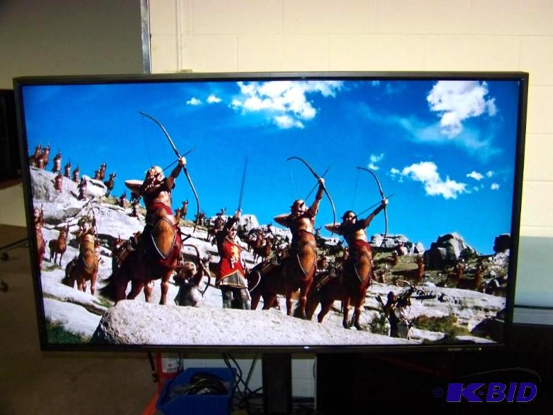 lot 6 image: Sharp, 60, Liquid Crystal Display (LCD) MonitorDisplay with Remote Control