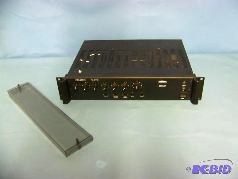 lot 69 image: Biamp, Commercial  Professional, 6-Channel Audio Mixer  Amplifier  Amp