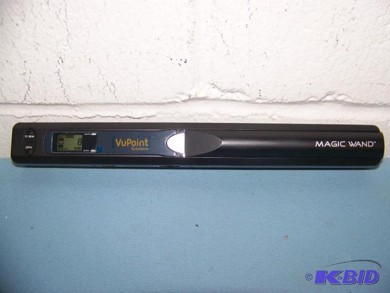 lot 73 image: VuPoint Solutions, Magic Wand, Portable Scanner