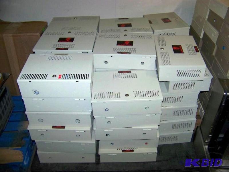 lot 78 image: (40) Alarm SAF, Metal, Power  Control  System Boxes