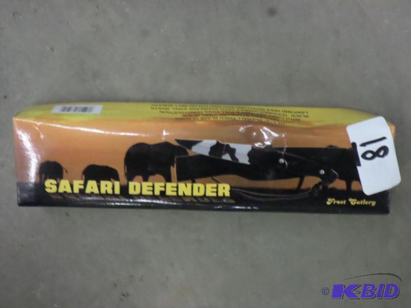 lot 18 image: New Frost Cuttlery Safari Defender Knife...