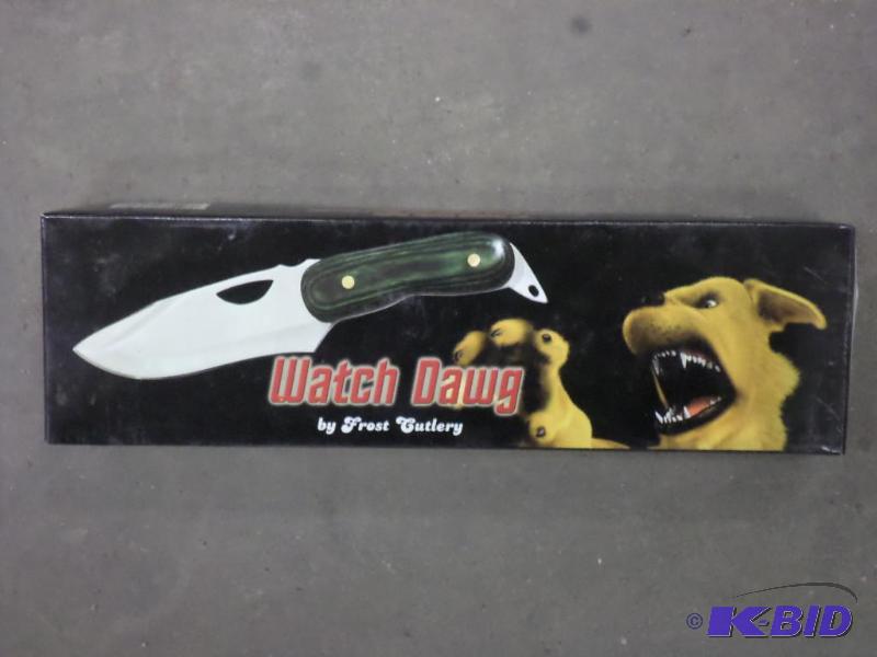 lot 20 image: New Frost Cuttlery Watch Dawg Knife...