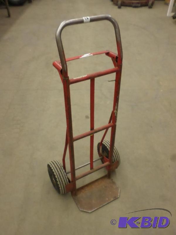 lot 21 image: Steel 2-Wheel Dolly...