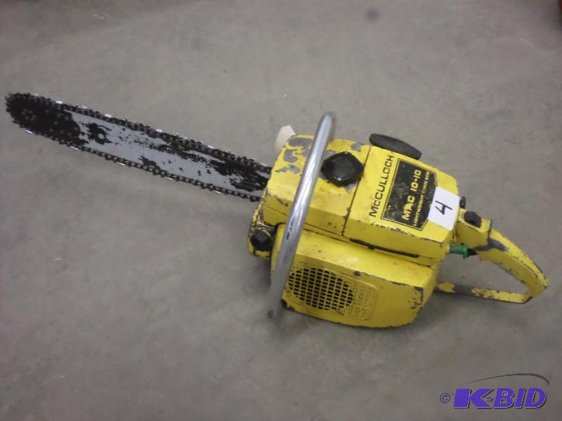 lot 4 image: McCulloch MAC 10-10 Chainsaw, Runs Well...