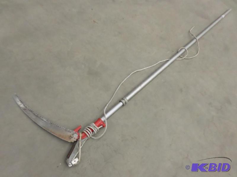 lot 56 image: 12ft Long Reach Pole Saw...