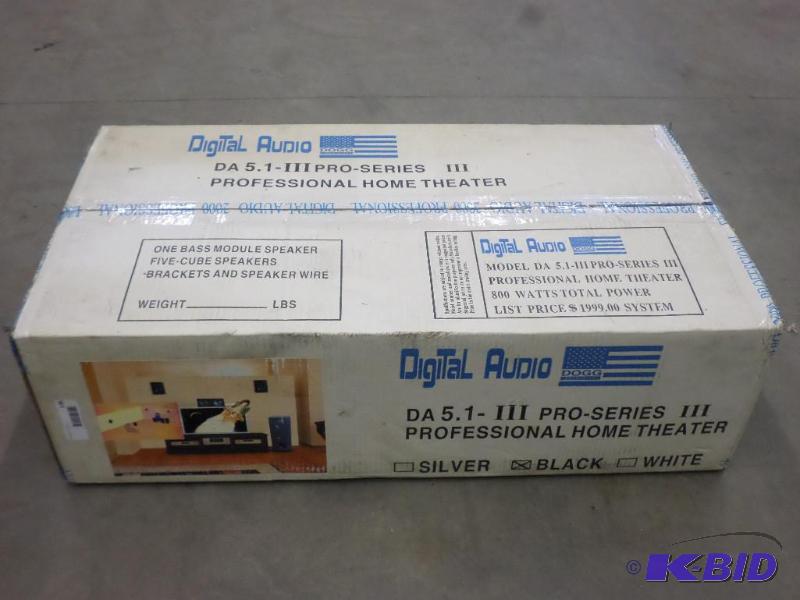 lot 64 image: Unused Digital Audio 5.1 Pro-Series Home Thea...