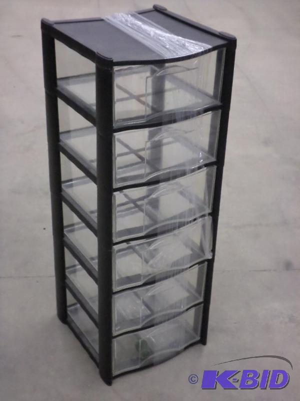 lot 82 image: 6-Level Plastic Organizer...