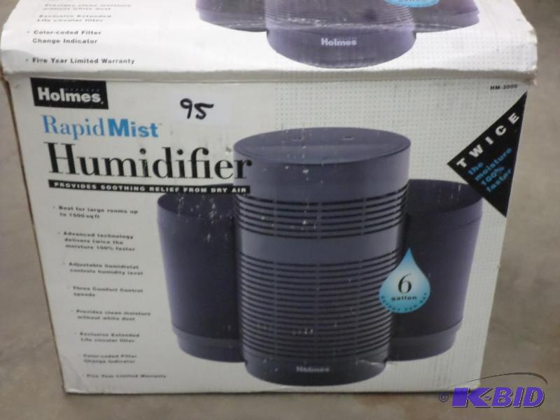 lot 95 image: Holmes Rapid Mist Humidifier...
