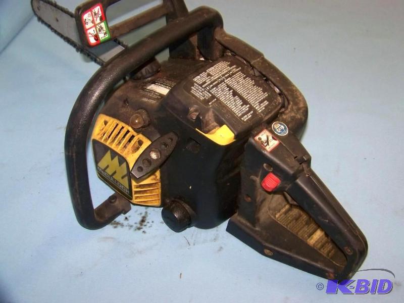 McCulloch, 38cc, CS38EM, Chain Saw with Oregon, 14" Blade 153 Riding