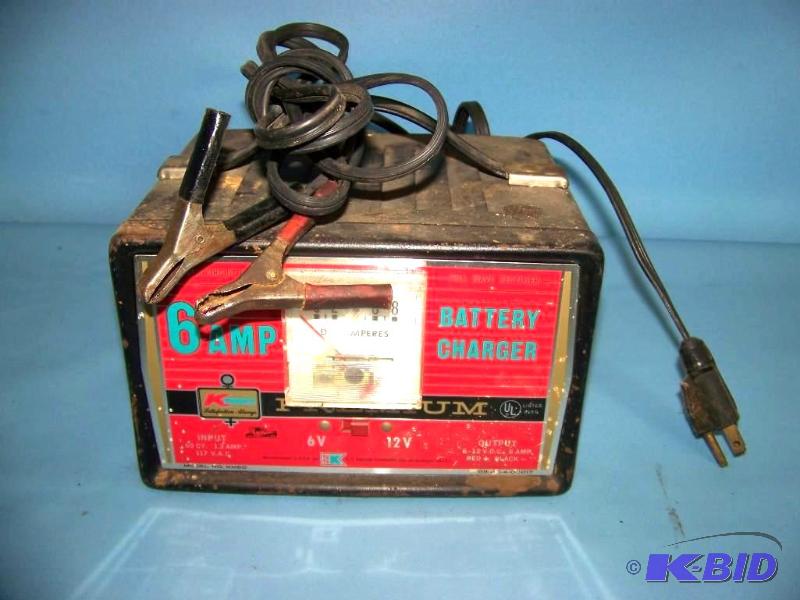 lot 41 image: Kmart, Premium, 6 AMP, Battery Charger