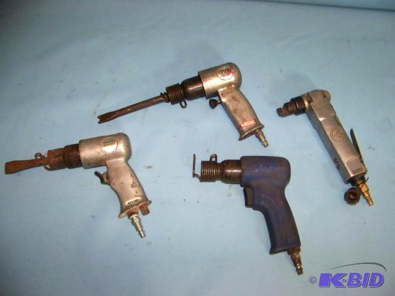 lot 7 image: (4) Air Compression Tools
