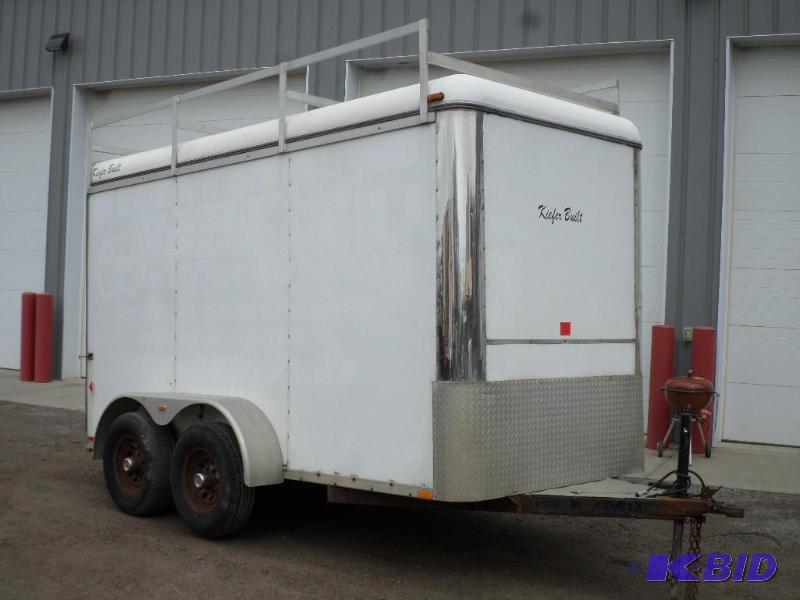 2001 Kiefer-Built Tandem Axle 12ft Enclosed T...