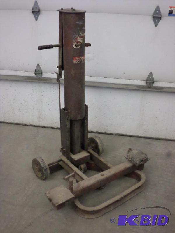Porto-Matic Industrial Air-Lift System, Works...