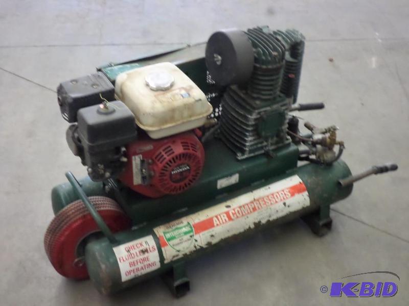 Rol-Air Twin Tank Contractors Air Compressor ...