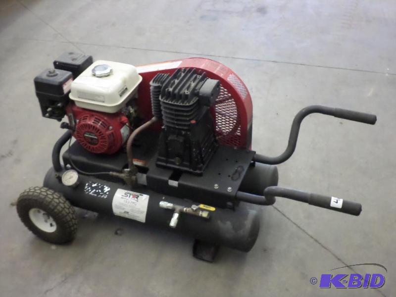 North Star Twin Tank Contractors Air Compress...