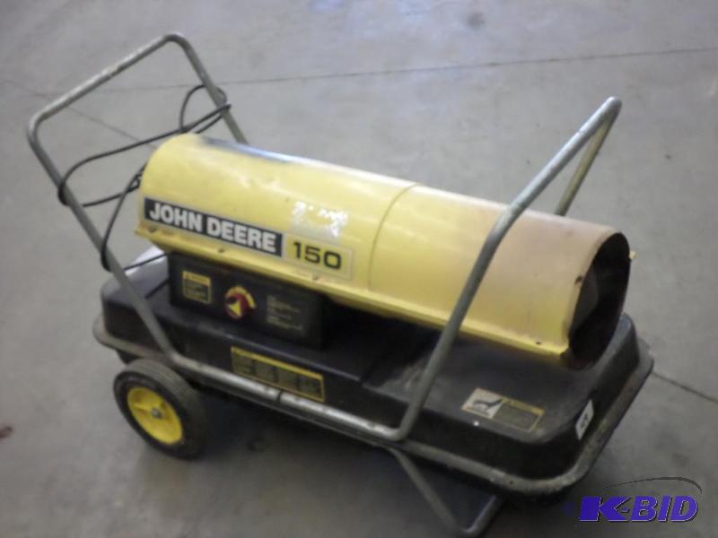 John Deere 150 Kerosene Shop Heater, Pumps &a...
