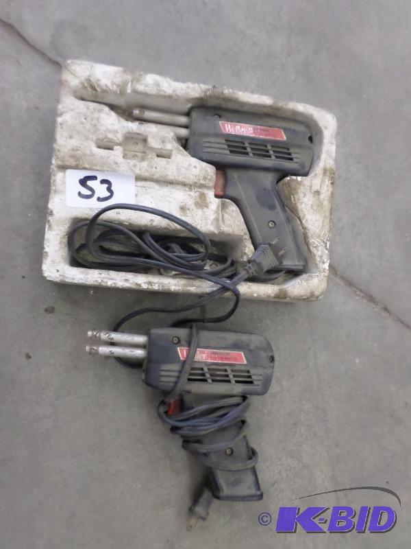 (2) Weller Soldering Gun...