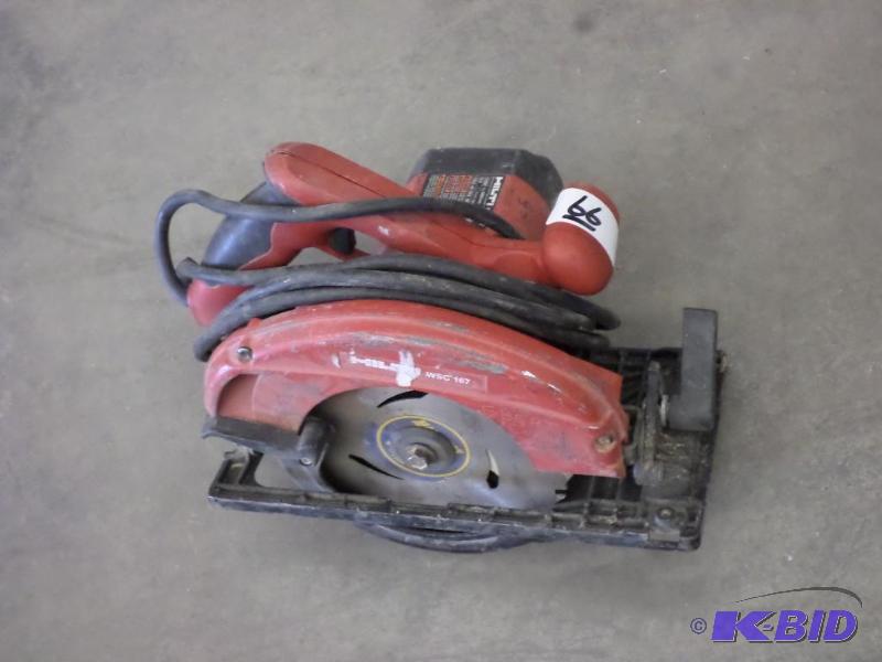 Hilti WSC-167 7.25&quot Circular Saw...