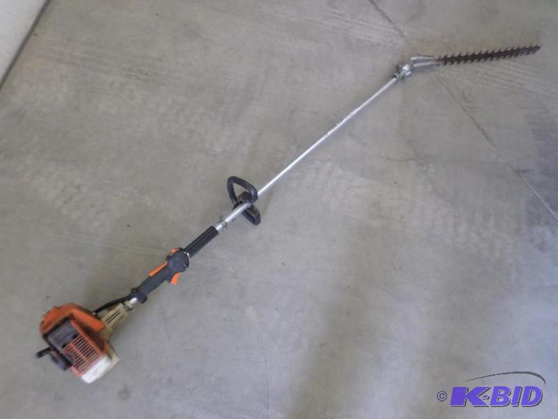 lot 5 image: Stihl FS85 Long-Reach Gas-Powered Hedge Trimm...