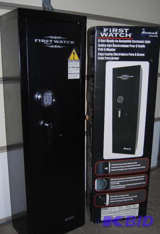 Homak First Watch RTA Electronic 8 Gun Safe, ...