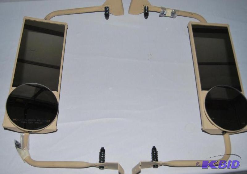 Pair of U.S. Military Surplus Truck Mirrors, ...
