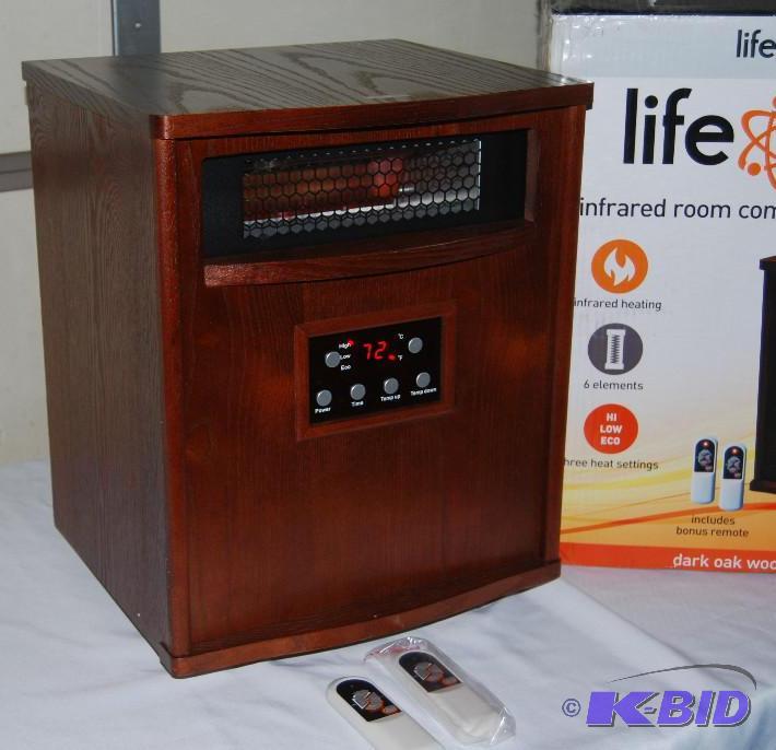 Lifepro by Lifesmart Infrared Heater, 1500 wa...