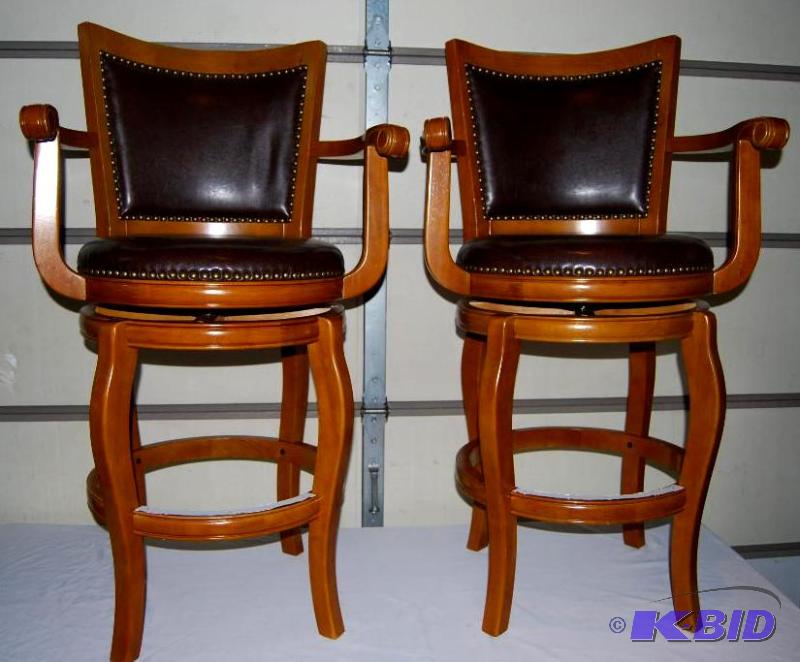 Pair of Castle Creek Big Mans Barstools, 29...