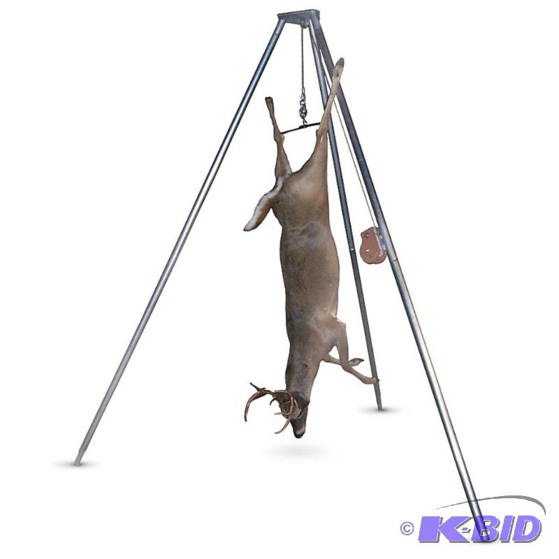 Tripod Portable Game Hanger, 500lb weight cap...