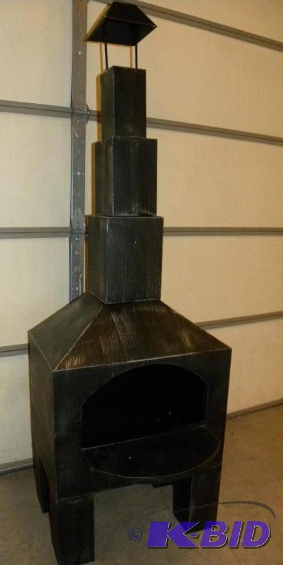 Outdoor Cooking Chimnea, high temperature pai...