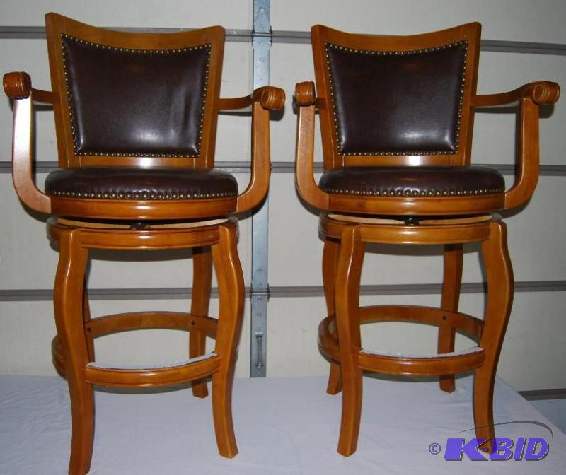 Pair of Castle Creek Big Mans Barstools, 29...