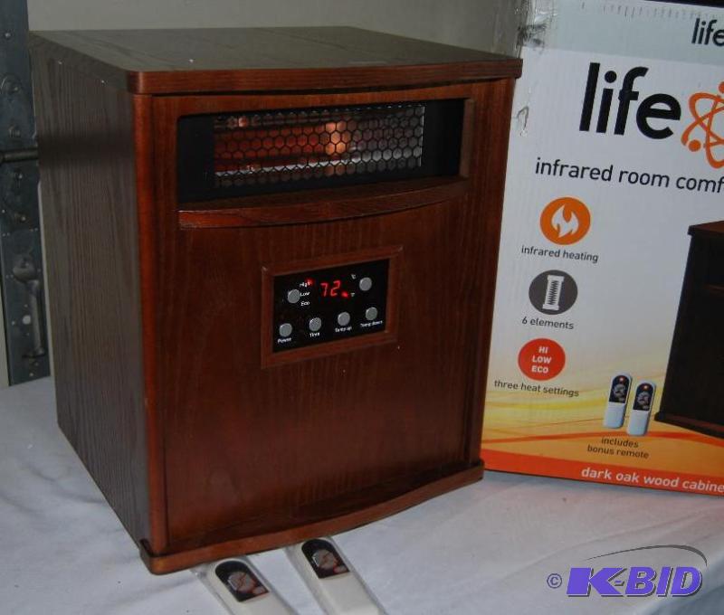 Lifepro by Lifesmart Infrared Heater, 1500 wa...