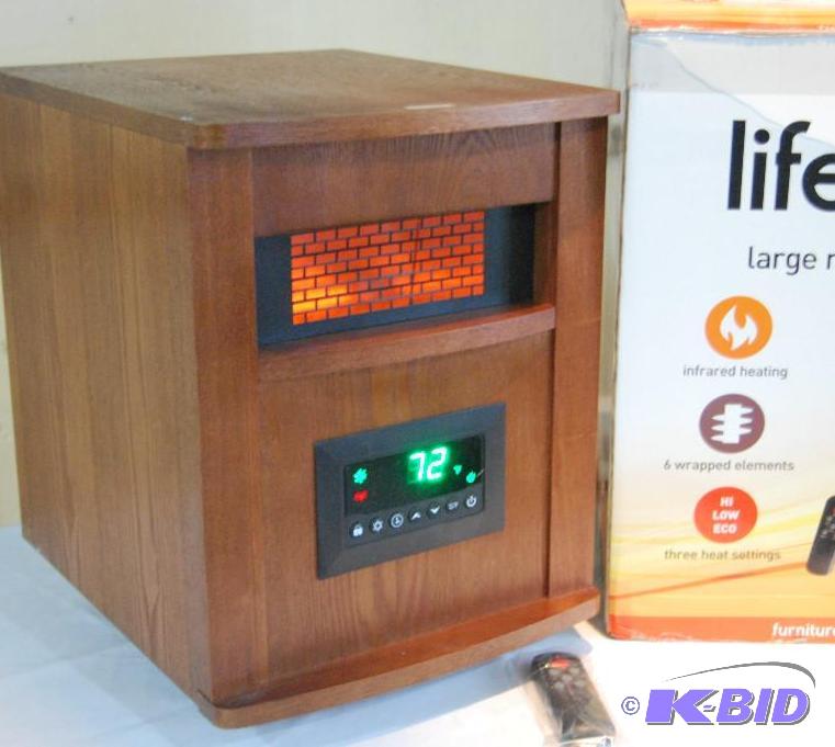 RedCore 1,500W Infrared Heater, heats up to 1...