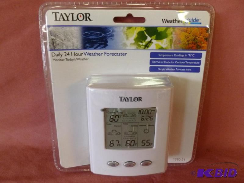 lot 124 image: Taylor Weather Guide daily 24 hour&nbspweath...