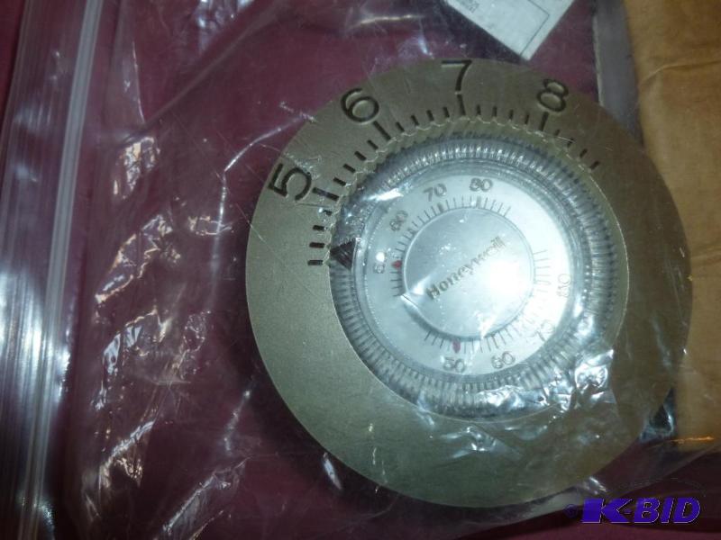 lot 154 image: Lot of two new Honeywell thermostats and inst...