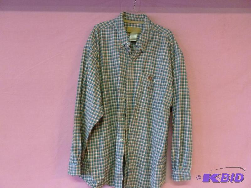 lot 158 image: Mossy Oak Apparel mens flannel shirt size XX...