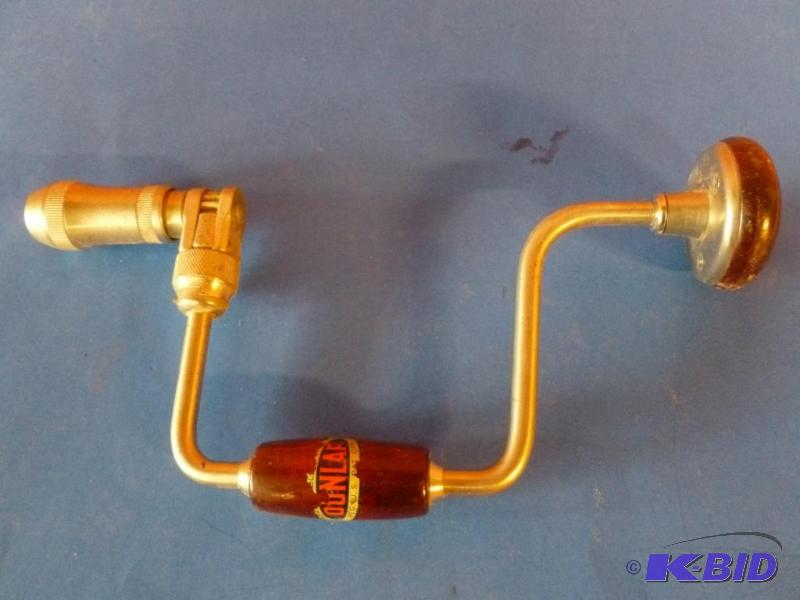 lot 44 image: Vintage Dunlap hand speed drill. ...