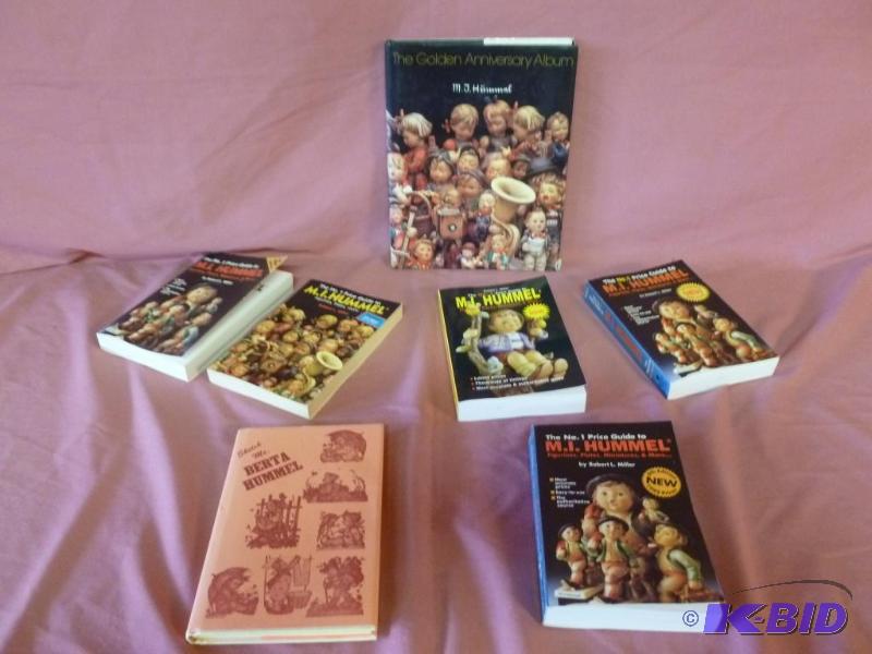 lot 96 image: Lot of seven Hummel collector books. ...