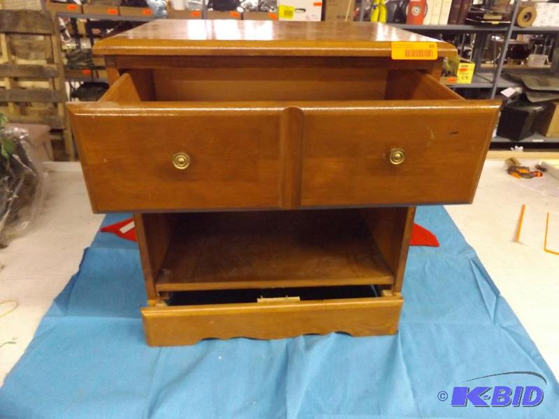 lot 49 image: Side Table with drawer...