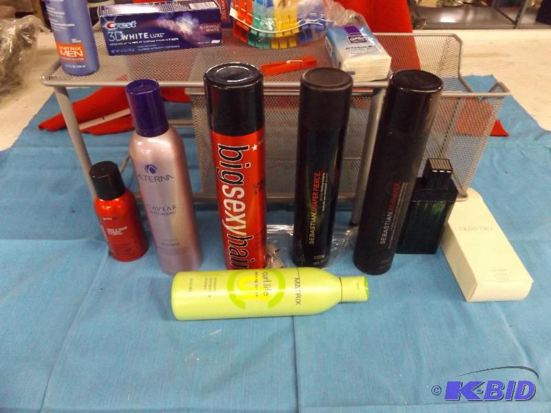 lot 65 image: hair care products...