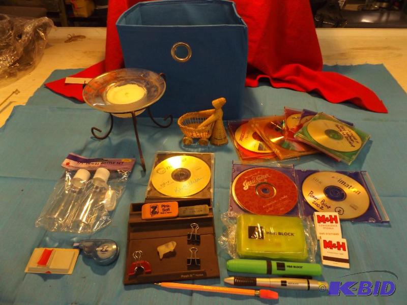 lot 74 image: misc office items...