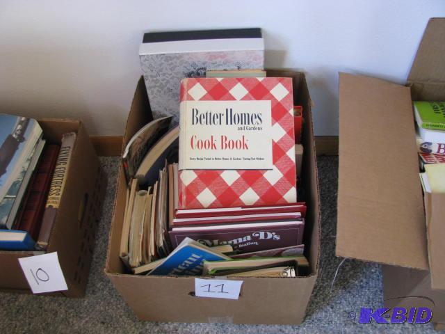 lot 11 image: Lot of vintage cookbooks....