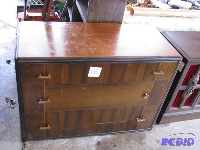 lot 156 image: vintage waterfall style dresser bakelite ...