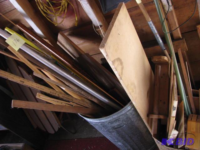 lot 176 image: large lot of scrap wood all sizes and shapes ...