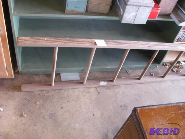 lot 184 image: 16 foot wooden ladder ...