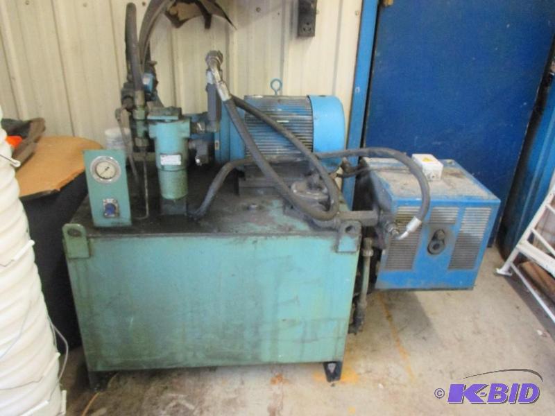 Self contained hydraulic pump station, 10HP, ...