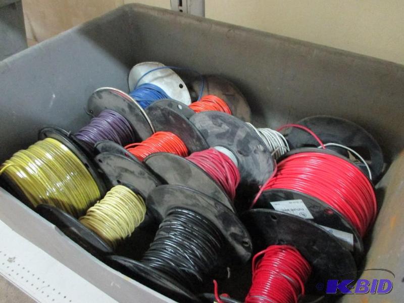 tote of wire...