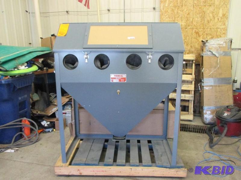 Trinco Sandblast Cabinet Model 48 Bp Brand April