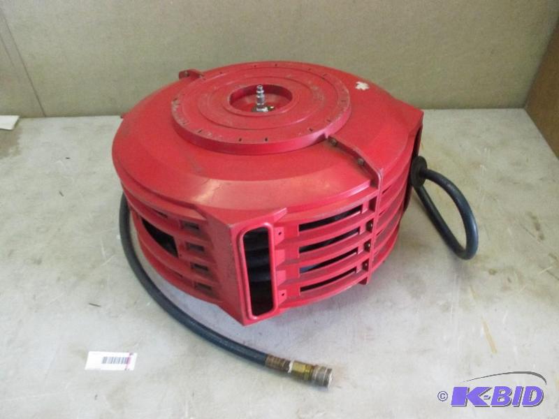 Air hose reel...