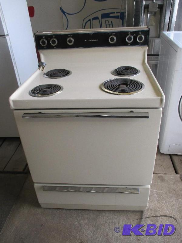 Hotpoint electric range...