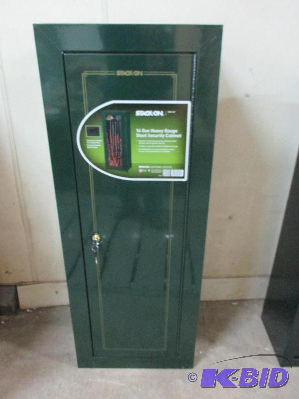 Brand New Stack-On gun security cabinet...